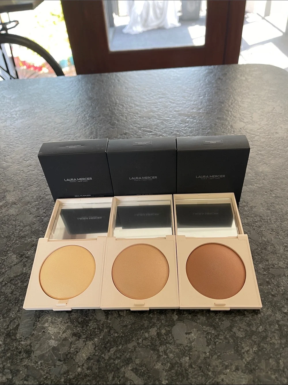 Laura Mercier Real Flawless Luminous Perfecting Pressed Powder choose from 3